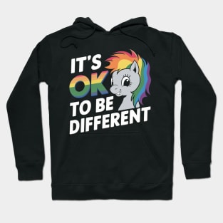 "Unique Horns: Embracing Diversity in a Unicorn World – Autism Awareness Edition" Hoodie